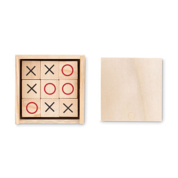 TIC TAC TOE - Gioco del tris in legno