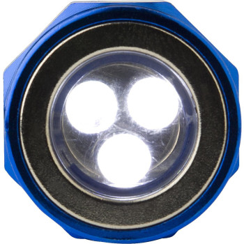 Torcia 3 luci Led, in alluminio Aya