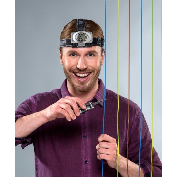 Torcia da esplorazione a 8 Led, in ABS Marisa