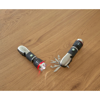 Torcia multifunzionale in metallo Amayah