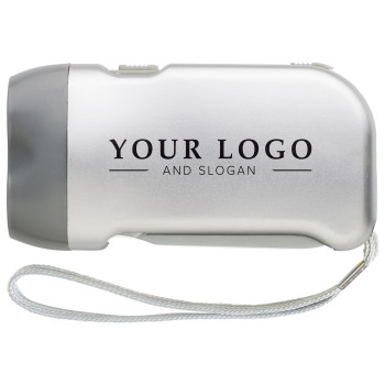 Torcia tascabile a dinamo, in ABS Tristan