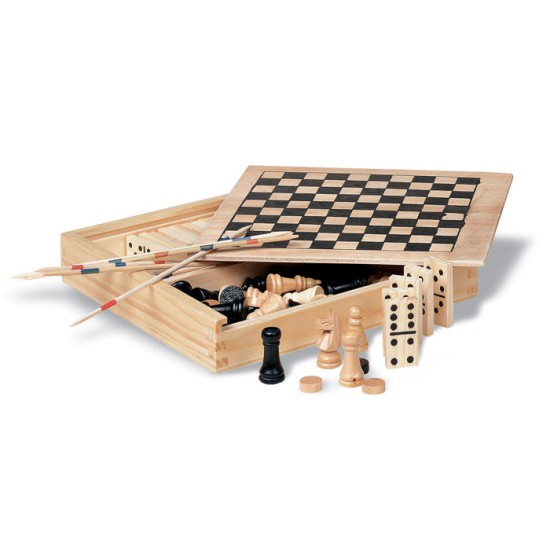 TRIKES - Set giochi 4in1 in legno