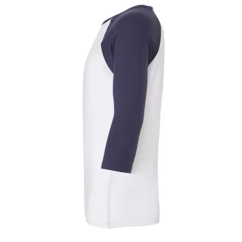 Unisex 3/4 Sleeve Baseball Tee