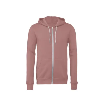 Unisex Sponge Fleece Full-Zip Hoodie