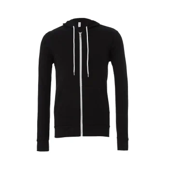 Unisex Sponge Fleece Full-Zip Hoodie