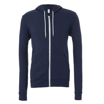 Unisex Sponge Fleece Full-Zip Hoodie