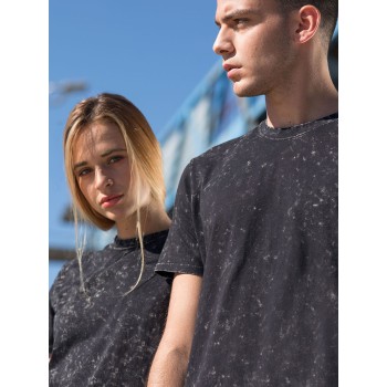 Unisex Washed Band T 100%C