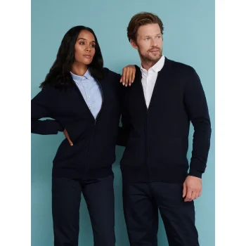 Unisex Zip Through Cardigan