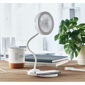 VIENTO - Ventilatore da tavolo con luce