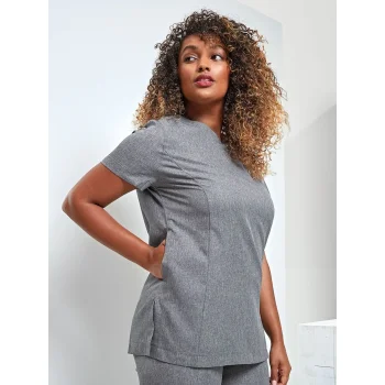 Viola Linen Look Cut Neck Beauty Tunic