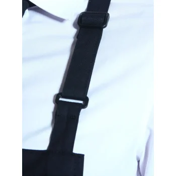 Water-Repellent Bib Apron Basic with Buckle