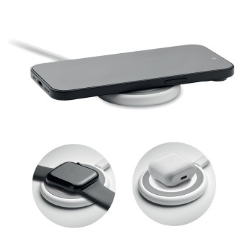 WERLIES - Caricatore wireless 3 in 1 da 15 W