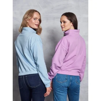 Women's Cropped ½ Zip Sweat