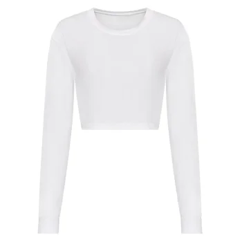 Women's Long Sleeved Cropped T