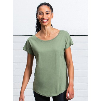 Women's Loose Fit Tee 100%C