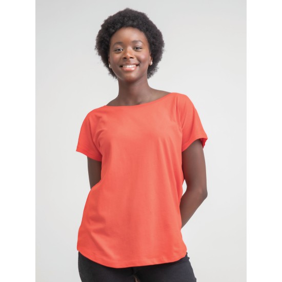 Women's Loose Fit Tee 100%C