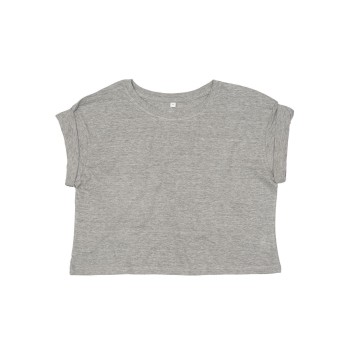 WOMEN'S ORGANIC CROP TOP 100%C
