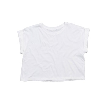 WOMEN'S ORGANIC CROP TOP 100%C