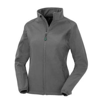 Women's Recycled 2 Layer printable Softshell Jacket