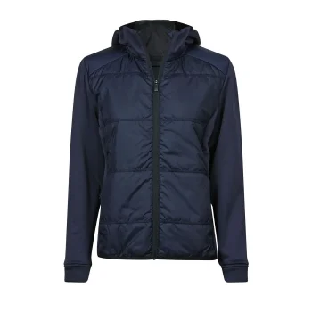 Womens Hybrid-Stretch Hooded Jacket