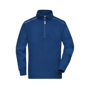 Work Half-zip Sweat 70%C 30%P