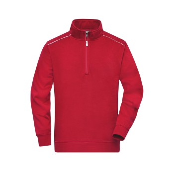 Work Half-zip Sweat 70%C 30%P
