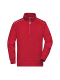 Work Half-zip Sweat 70%C 30%P