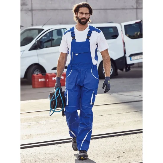 Workwear Pants with Bib - Color
