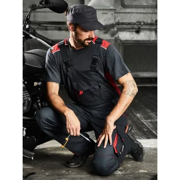 Workwear Pants with Bib - Color