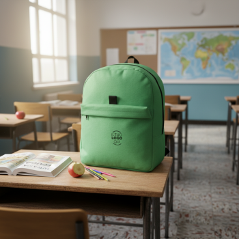 Zainetto sportivo in poliestere 600D con tasca frontale