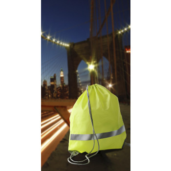 Zaino a sacca, chiusura a coulisse in poliestere 190 T Sylvie