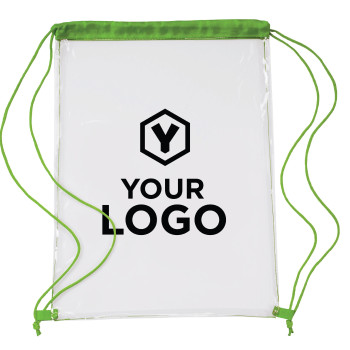 Zaino a sacca, chiusura a coulisse in PVC Kiki