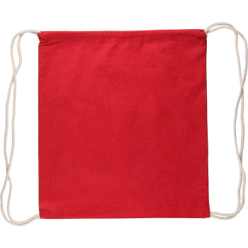 Zaino a sacca con coulisse in cotone Oeko-Tex 140 g/m2 Bridget