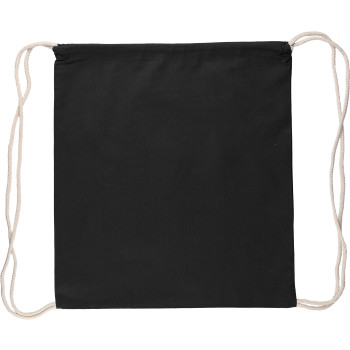 Zaino a sacca con coulisse in cotone Oeko-Tex 140 g/m2 Bridget