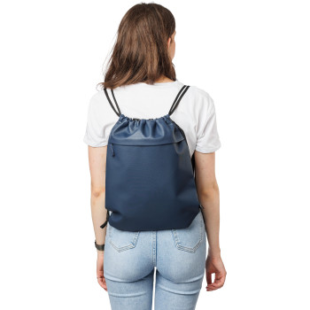 Zaino con chiusura a coulisse in poliestere rPET 600D Auri