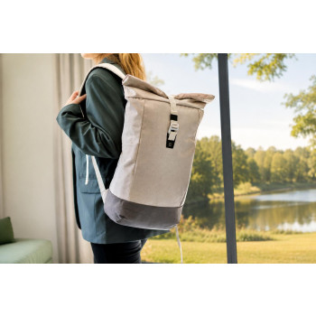 Zaino Marlene | Riciclato | Chiusura a rullo | 25 l