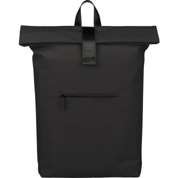 Zaino roll-top in PU riciclato Naiya