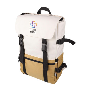 Zaino Vayo bicolore | Riciclato | Portatile 15" | 11 l