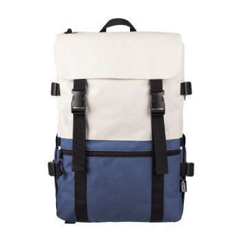 Zaino Vayo bicolore | Riciclato | Portatile 15" | 11 l