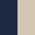french navy/stone