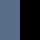 blue-melange/black
