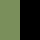 green-melange/black