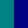 teal/french navy