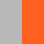 HEATHER GREY/FLUOR ORANGE