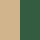 natural/vintage bottle green