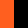 fluorescent orange-black